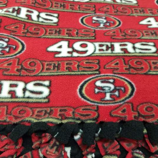 San Francisco 49ers Throw Blanket image number 1