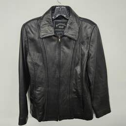 Fourteen Zero Black Leather Jacket