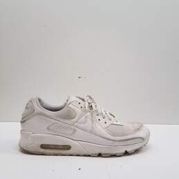 Nike Air Max 90 Recraft Triple White Athletic Shoes Men's Size 11.5