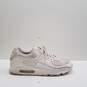 Nike Air Max 90 Recraft Triple White Athletic Shoes Men's Size 11.5 image number 1