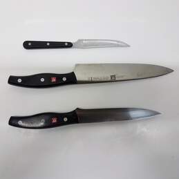3 Piece Lot of Zwilling J.A Henckels Knifes