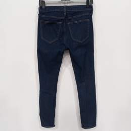 H&M Women's Dark Blue Jeans Size 4 alternative image