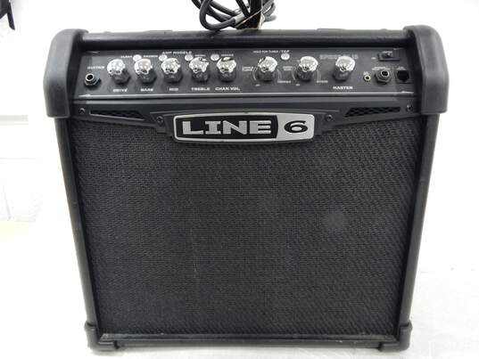 Line 6 Brand Spider IV 15 Model Electric Guitar Amplifier w/ Power Cable image number 1