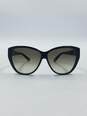 Salvatore Ferragamo Oversized Black Snakeskin Sunglasses image number 2