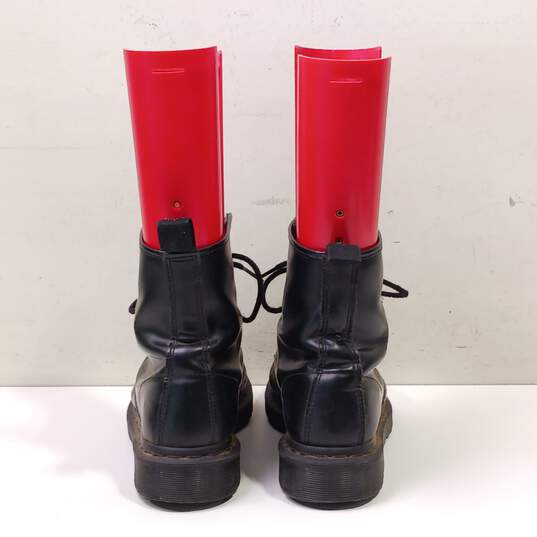Dr. Martens Men's Black Leather 8-Eye Combat Boots Size 7 image number 4