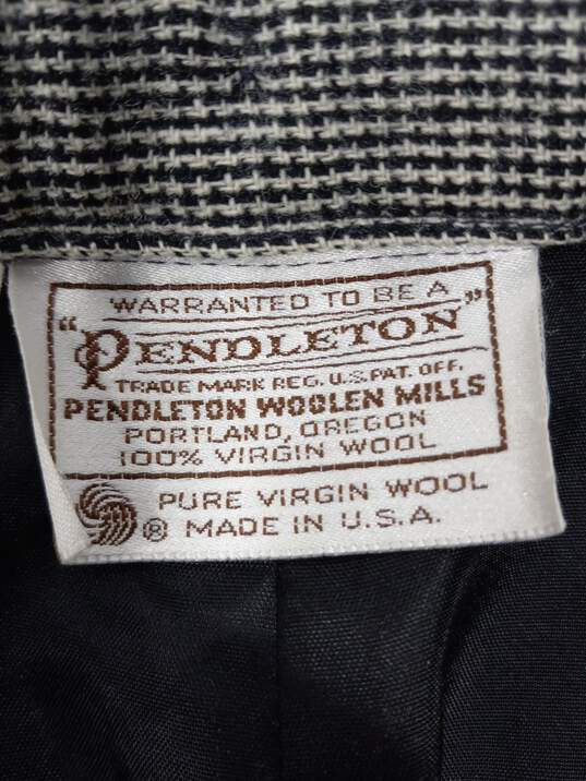 Pendleton Women's White/Black Wool Dress Pants Size 12 image number 3