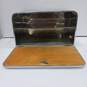 Vintage Silver Tone Metal Bread Box By Lincoln Beauty image number 4