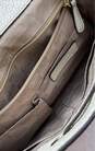 Michael Kors Womens White Leather Tassel Adjustable Shoulder Strap Backpack image number 5