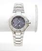 Seiko 372325 Sapphire Crystal Diamond Accent Stainless Steel Ladies Watch 59.3g image number 2