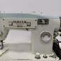 Vintage White Sewing Machine Model W/Case UNTESTED image number 3