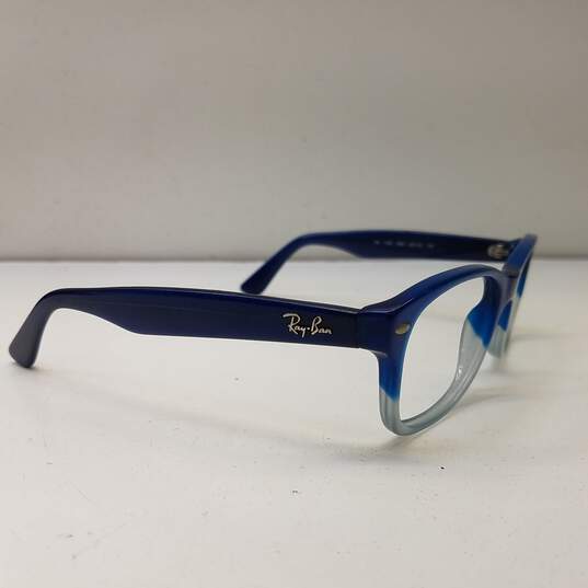 Ray-Ban Gradient Blue Browline Eyeglasses Rx image number 4