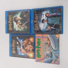 Bundle Of 4 Harry Potter Movies in Original Cases