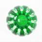 Faberge Parallele Small Green Crystal Votive Candle Holder IOB image number 4