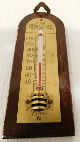 Vintage Minneapolis Honey Well Thermometer alternative image