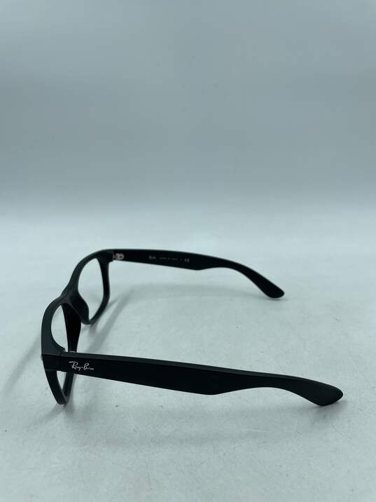 Ray-Ban New Wayfarer Rubberized Black Eyeglasses image number 4