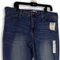 NWT Mens Blue Denim Medium Wash Pockets Stretch Straight Leg Jeans Sz 34/30 image number 4