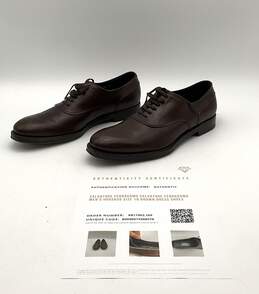 Salvatore Ferragamo Men's UG65936 Size 10 Brown Dress Shoes