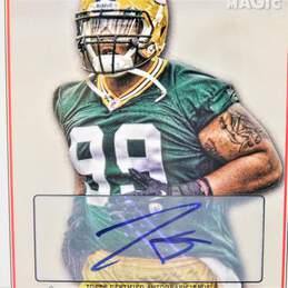 2012 Jerel Worthy Topps Magic Rookie Autograph Green Bay Packers alternative image