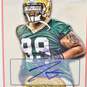 2012 Jerel Worthy Topps Magic Rookie Autograph Green Bay Packers image number 2