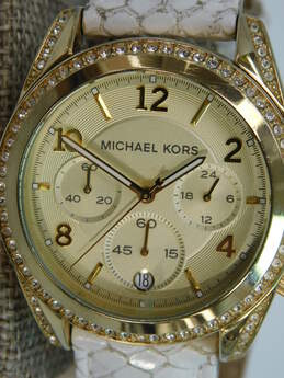 Michael Kors MK-5282 Leather Band Chronograph & Marc by Marc Jacobs 251004 Silicone Band Analog Women's Watches 115.0g alternative image