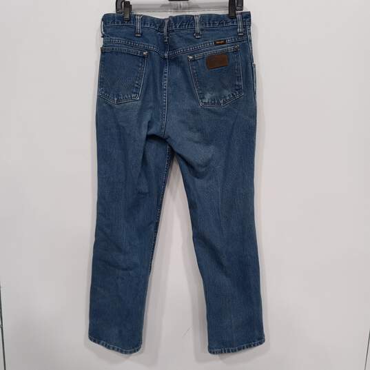 Men's Blue Slim Fit Jeans Size 36x30 image number 3