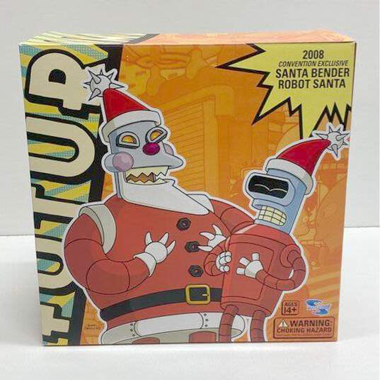 2008 Toynami SDCC Convention Exclusive Futurama Santa Bender & Robot Santa image number 6