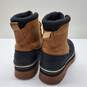 Bruno Marc Brown & Black Waterproof Winter Snow Boots Mens Size 9.5 image number 3