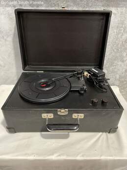 Crosley Black CR49 Bluetooth Portable Record Player Vinyl Turntable Not Tested alternative image