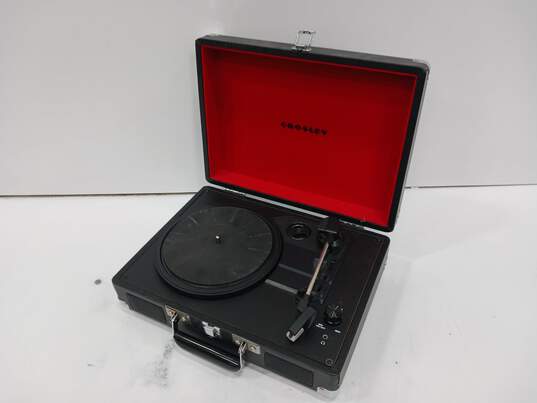 Crosley CR8005A-BK Portable Record Player image number 1