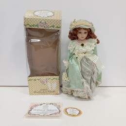 Crowne Porcelain Doll IOB