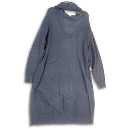 Womens Black Long Sleeve Cowl Neck Back Cut Out Sheath Dress Size 22/24 alternative image
