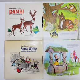 Vintage Disneyland Record Bambi & Snow White Storybooks & Vinyl Records alternative image