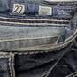 Miss Me Bootcut Blue Jeans Low Rise Studded Wing Pockets Women's 27 image number 4