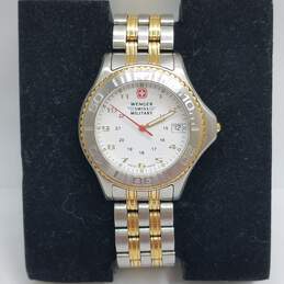 Wenger Swiss 79082 38mm WR 100M Mineral Crystal Military Date Watch 96.0g alternative image
