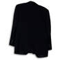 Mens Black Long Sleeve Notch Lapel Front Pockets Two Button Blazer Size 38R image number 2