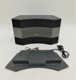 VNTG Bose Brand CD-3000 Model Acoustic Wave Music System w/ Stand and Cables