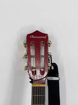 Burswood Black Red Brown Classical Junior Acoustic Guitar E-0540556-F alternative image