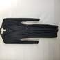 Cache Women Black Long Sleeve Dress M image number 1