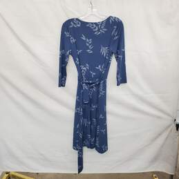 41 Hawthorn Gray Blue Midi Wrap Dress WM Size S alternative image