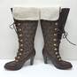 Vintage Michael Kors MK Warrior Logo Women's Boots Size 9.5M image number 2