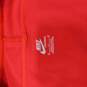 Men's Red Athletic Zip Up Jacket Size Medium image number 1