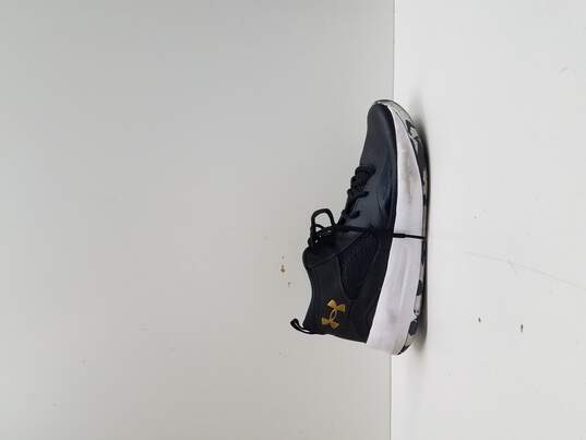 Under Armour Adult Lockdown 5 Basketball Shoes - Black, Men's Size 10 image number 1
