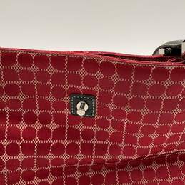 Kate Spade Womens Red Black Double Handle Shoulder Bag W/ Bifold Wallet alternative image