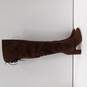 Brown Heeled Boots Women's Size 7.5 IOB image number 3