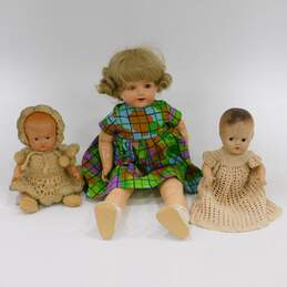 Vintage Assorted Composition Dolls
