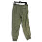 Womens Green Elastic Waist Pull-On Activewear Jogger Pants Size S/P image number 2