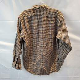 Sir Pendleton Wool Long Sleeve Full Button Flannel Shirt Size L alternative image