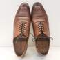 ALDO Brown Leather Oxford Dress Shoes Men's Size 10 M image number 6