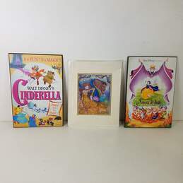 Disney - Assorted Prints/ Lithographs  Lot of 3  Wall Art