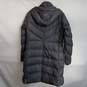 Michael Kors gray mid length packable down puffer jacket women's M image number 2